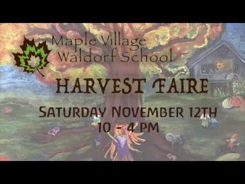 Maple Village Waldorf School Harvest Faire 2016