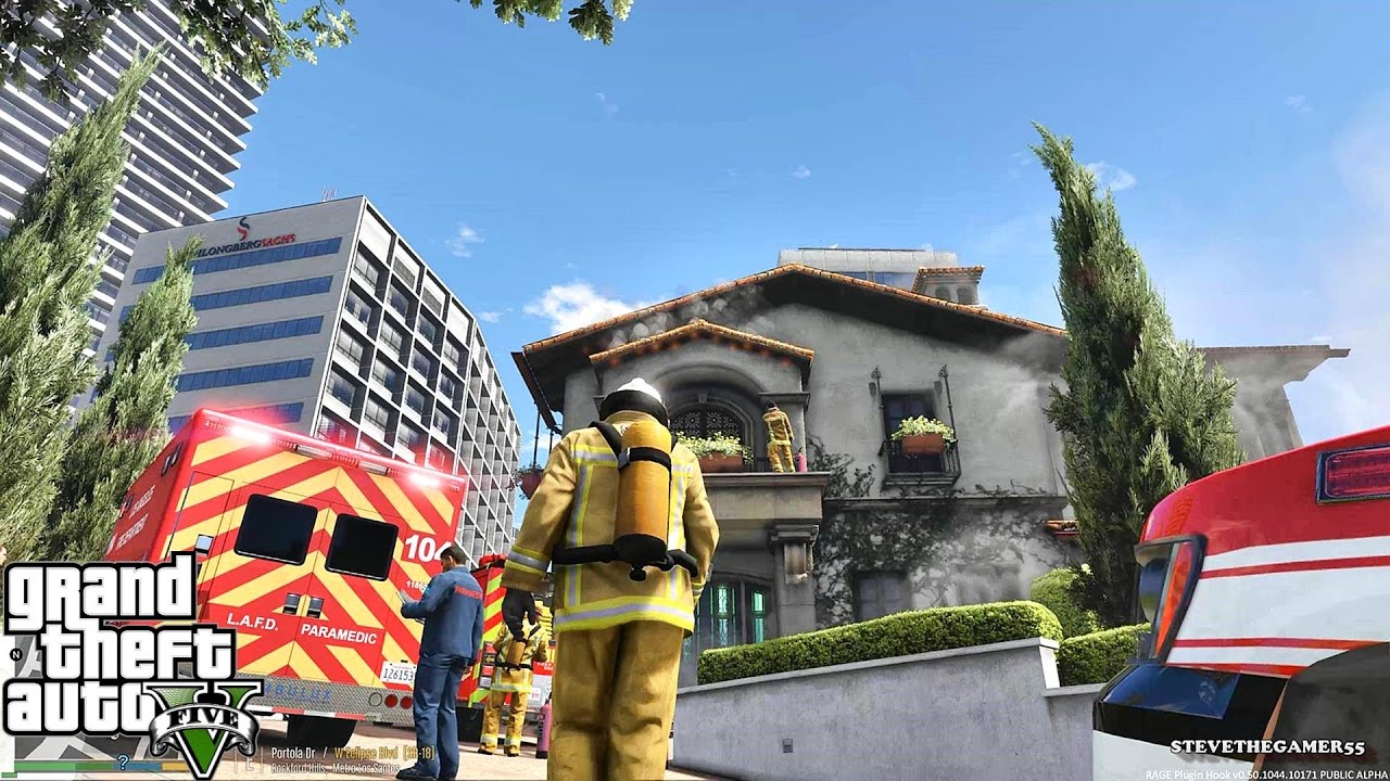 GTA 5 SAFD - Rescue Mod V - FIREFIGHTER 14 - (GTA 5 - Rescue Mod V ...