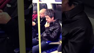 Noel Gallagher Using London Underground Aka The Tube