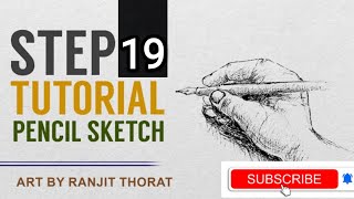 Mastering the Art of Portrait Sketching: Step 19 Unveiled | ARTIST RANJIT THORAT