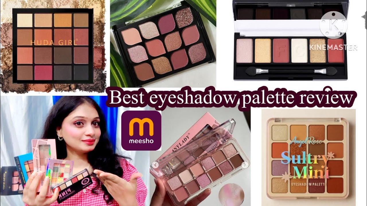 professional eyeshadow palette under budget??? 5 Meesho best eyeshadow palette review 
