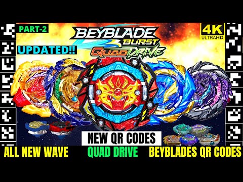 COMMAND VALTRYEK V5 QR CODE ICE MORRIGNA QR CODE ALL 2-PACKS QR CODES  BEYBLADE BURST APP QR CODES 