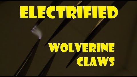 Make it Real: Electrified High-Voltage Wolverine Claws!