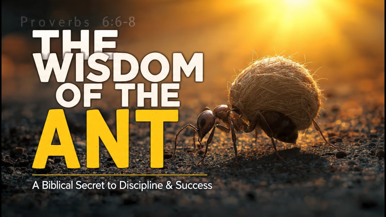 The Wisdom of the Ant: A Biblical Secret to Discipline and Success