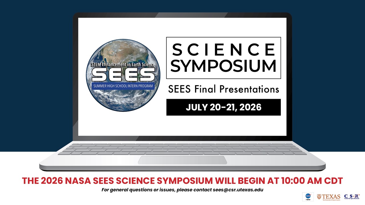 2026 NASA SEES Virtual Science Symposium – DAY 1