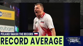 WORLD RECORD AVERAGE! Poland v Lithuania | 2023 World Cup of Darts