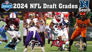 2024 NFL Draft Grades | NFC South | Sooo the Falcons... also Panthers and Buccaneers respect!