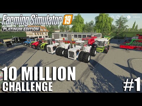 10 Million CHALLENGE | Nordfriesische Marsch | FS19 Timelapse #1 | Farming Simulator 19 Timelapse