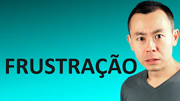 Como se escreve a palavra frustração?
