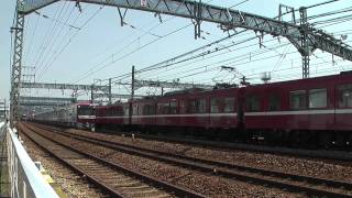 [HD]京急新1000形1129編成試運転通過