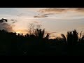 Sunset Time Lapse @our place | Episode 1 |