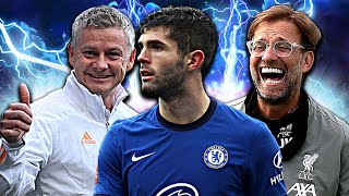 Chelsea News: Christian Pulisic Wanted By LIVERPOOL, MANCHESTER UNITED \& BAYERN MUNICH?!