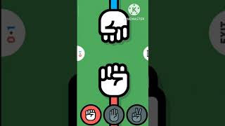 Rock paper scissors - player game #shorts #games screenshot 5