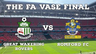Matchday Vlog: Romford FC VS Great Wakering Rovers | The FA Vase Final | AFC Finners | Vlog