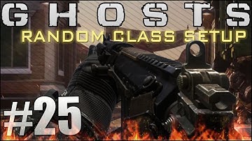 "THE KASKET!" - Call Of Duty: Ghosts - Random Class Setup #25 - COD Ghost Multiplayer