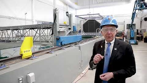 100ft Waves and 200mph Winds! - UMaine Wind Wave Basin