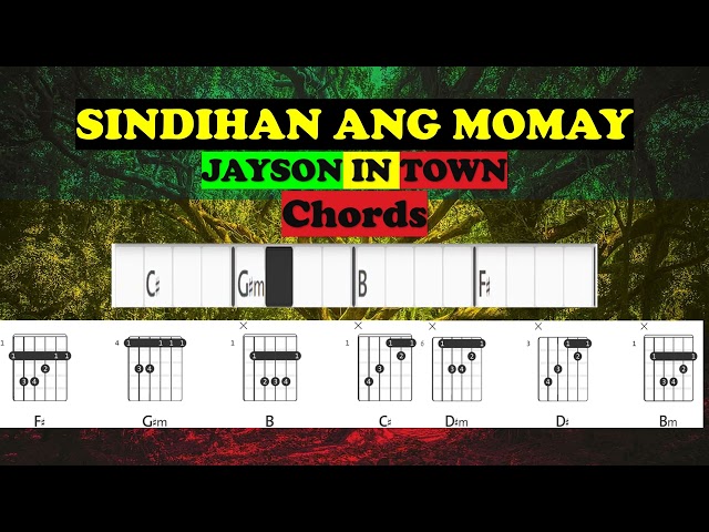 SINDIHAN ANG MOMAY | JAYSON IN TOWN | CHORDS class=