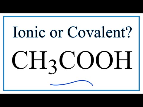 Video: Este acidul acetic un compus?