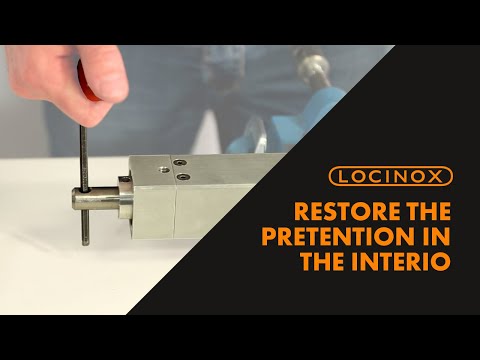 How to get the pre-tension back on your Interio gate closer?