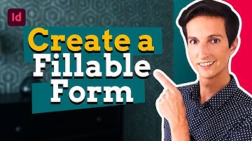 Create editable PDF form | USING THE RIGHT FORM FIELDS