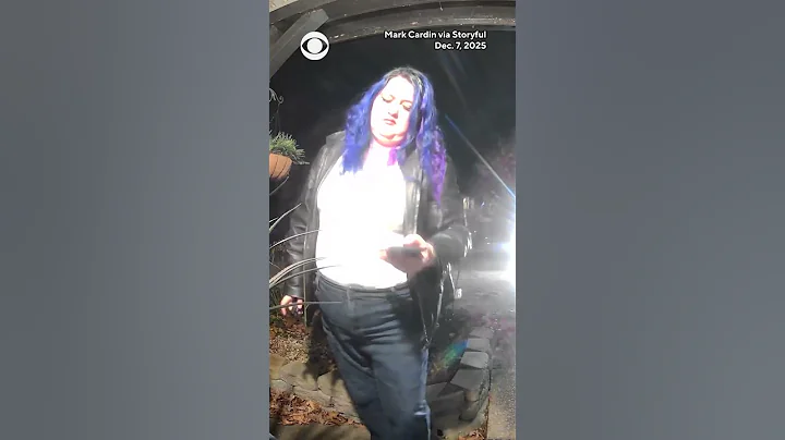 Doorbell camera shows DoorDash driver spraying unknown substance on food delivery order #shorts