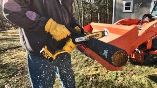 Dewalt 8 Inch Chainsaw Pruner / Didn't Know I needed It Until I Used It