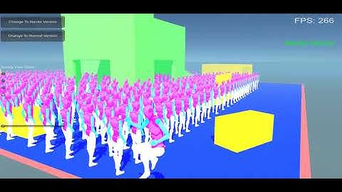 Unity Nanite Skinned Demo Scene (Semless Virtual Geometry)