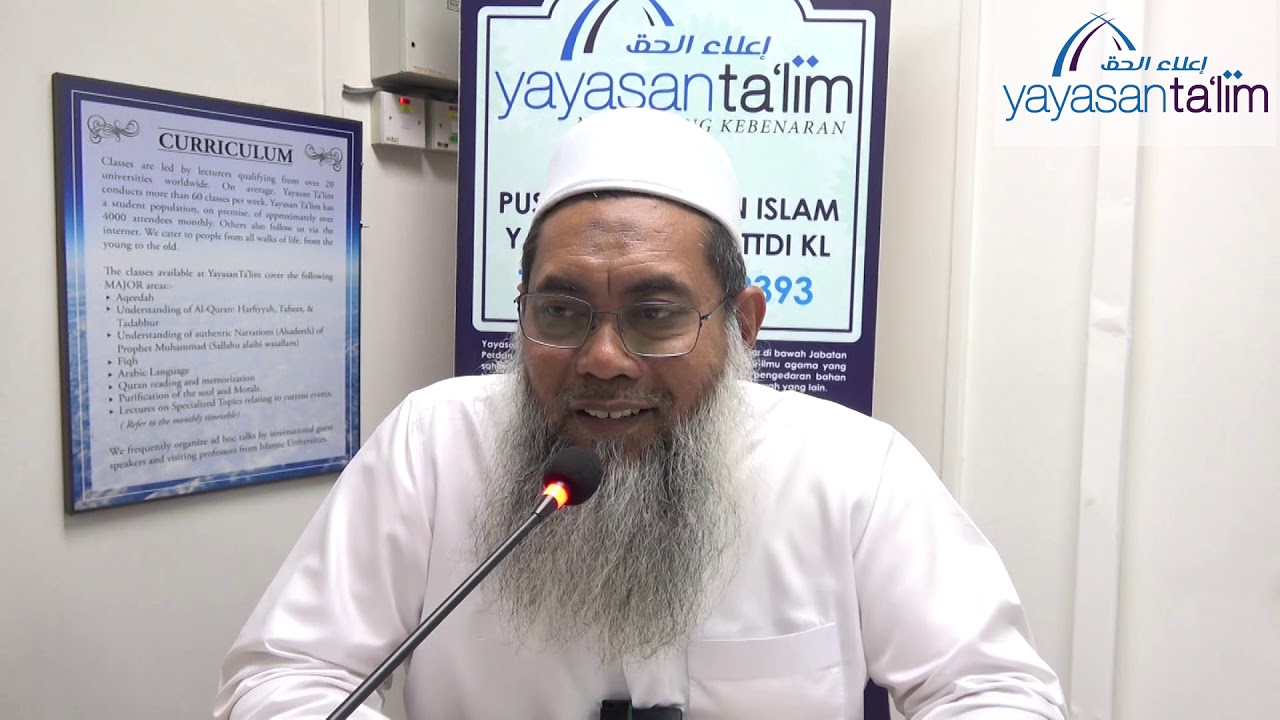Yayasan Ta'lim: Ittiba’ Rasul [28-01-2020]