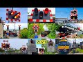 Level crossings  trains in 2023  end of year compilation