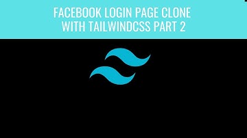 Facebook Login Page Clone in Tailwind CSS: Tailwind Tutorial #2