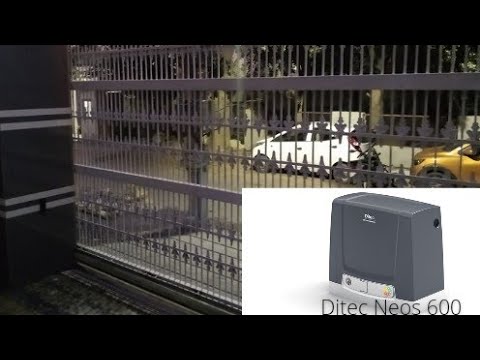 Ditec Sliding Gate Operator - video from Excel Edge Automation