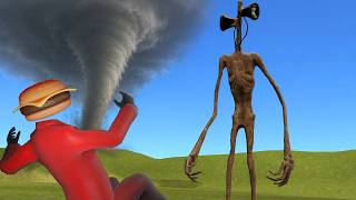 We Summoned Siren Head with a Tornado in GMod!