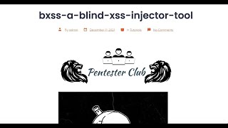 Crack the Code: Your Ultimate Guide to Blind XSS Injection with bxss