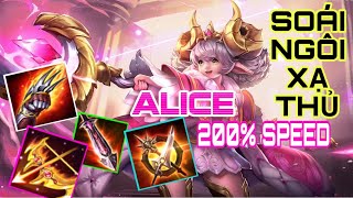 Alice Đi Rừng Siêu Hot - Lên Đồ Siêu Bá Đạo Max Tốc Độ Đánh Và Cái Kết Đắng Lòng Liên Quân Mobile