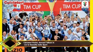 Calciatori Panini, domani l'album in  con la Gazzetta dello Sport