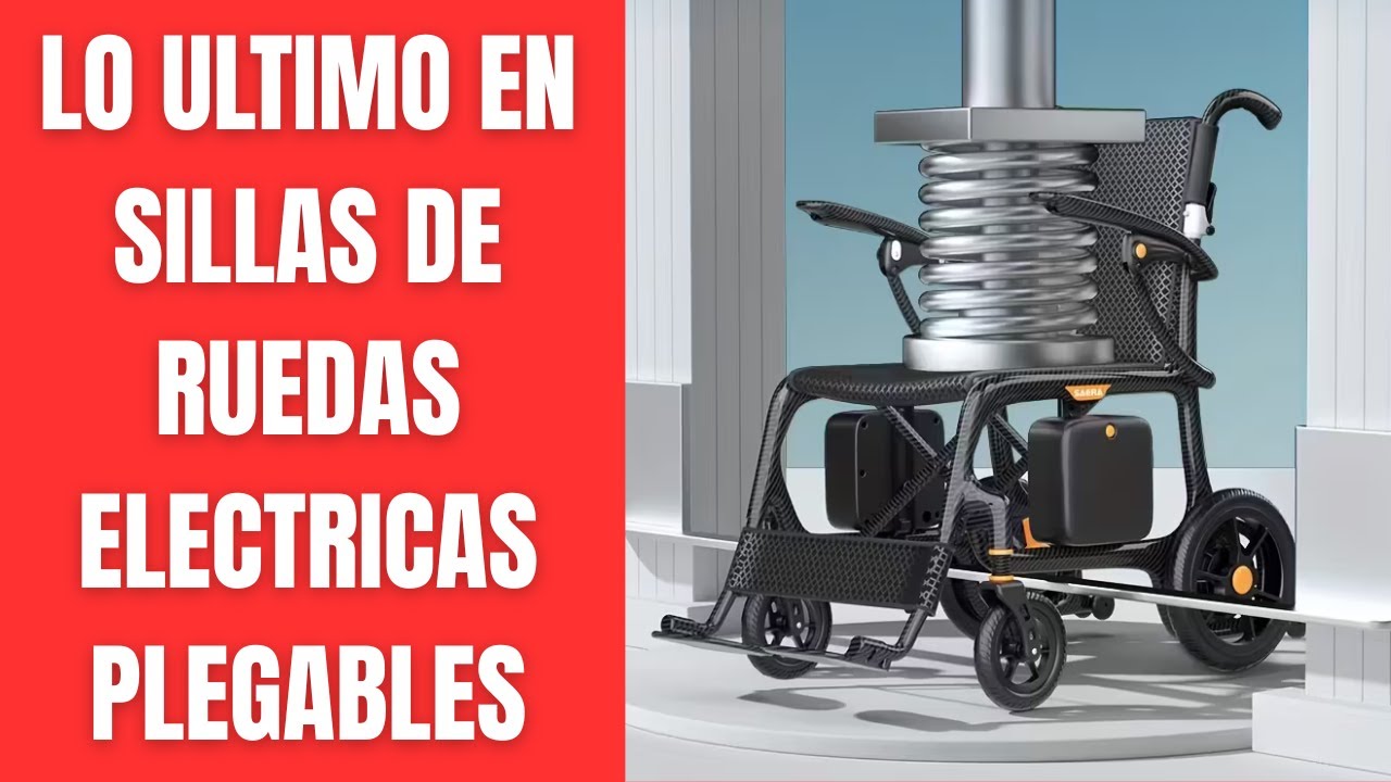 Sillas de Ruedas Eléctricas Plegables Ultraligeras - Potentes, Compactas y Fáciles de Usar