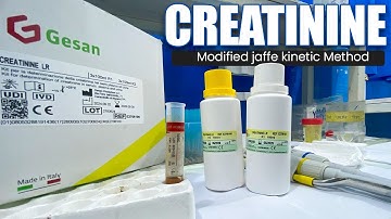 How to Perform Serum Creatinine Test | Jaffe Kinetic Method on Semi Automated Analyzer