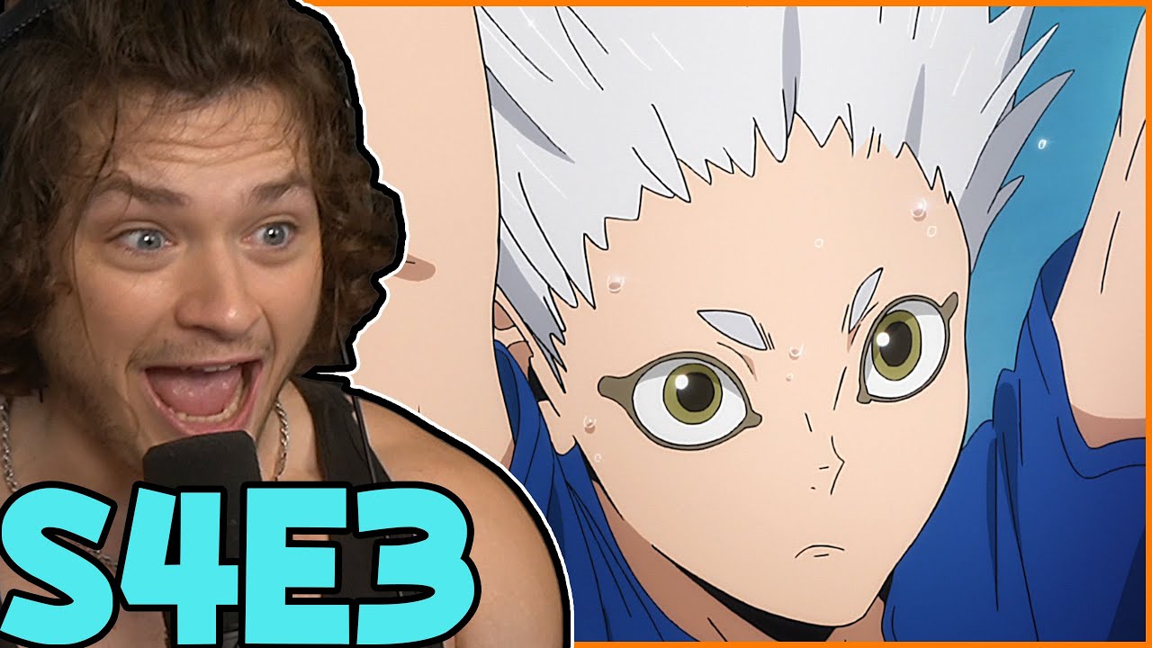 Hinata leveling!! Haikyuu season 4 episode 3 - 4 Reaction 