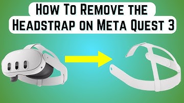 How to Remove/Attach the Head Strap from the Meta Quest 3 - Meta Quest Tips