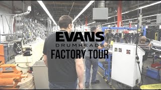 Evans Drums | Factory Tour