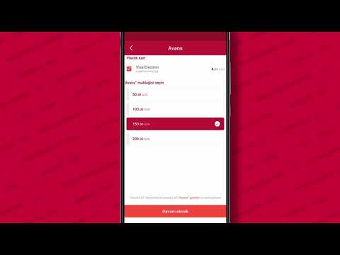 BirBank - Avansı necə əldə edə bilərəm