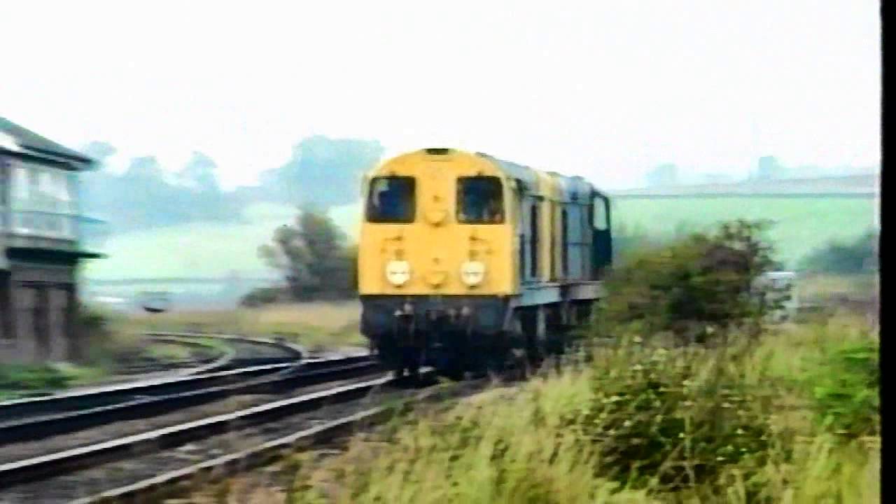 Trains at Shirebrook & Chesterfield - 1988