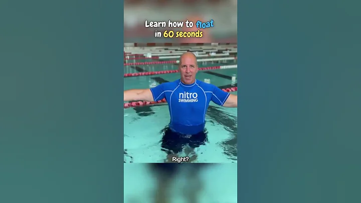 You don't need to be a pro to float #swim #swimmingtips #adultswim #swimminglessons #deepwater