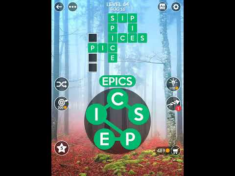 Wordscapes Level 64 Answers - YouTube