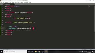 Data types in javascript || javascript tutorial 4