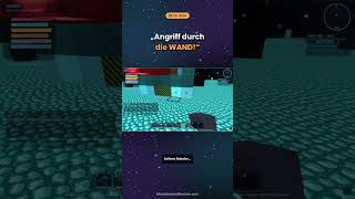 Angriff durch die WAND 👾 (es ist noch Beta)  #shorts