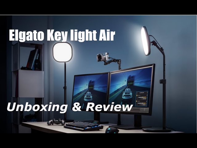 Why Elgato Keylight Air is a Game-Changer: Unboxing & Review 