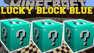 Minecraft: BLUE LUCKY BLOCK MOD (MOST INSANE BLOCKS EVER!) Mod Showcase