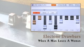 When A Man Loves A Woman Yamaha Electone Els-02C Drawbars