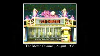 The Movie Channel Stuff, August 1986